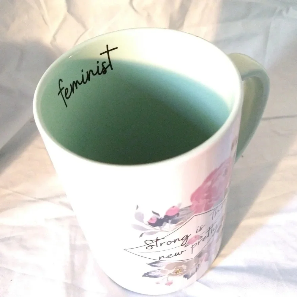 Strong & pretty coffee mug